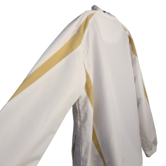 X Grain Men's White Pullover Windbreaker Jacket Size L - Picture 4 of 7